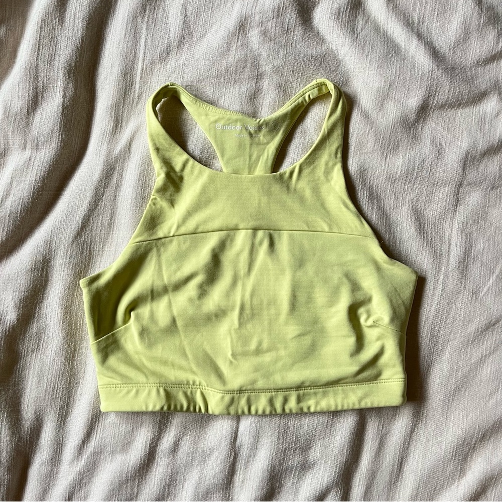 outdoor voices techsweat crop top / women’s small